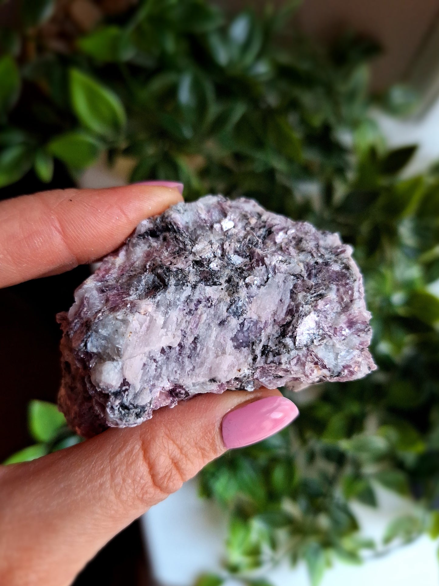 Raw Purple Mica Lepidolite