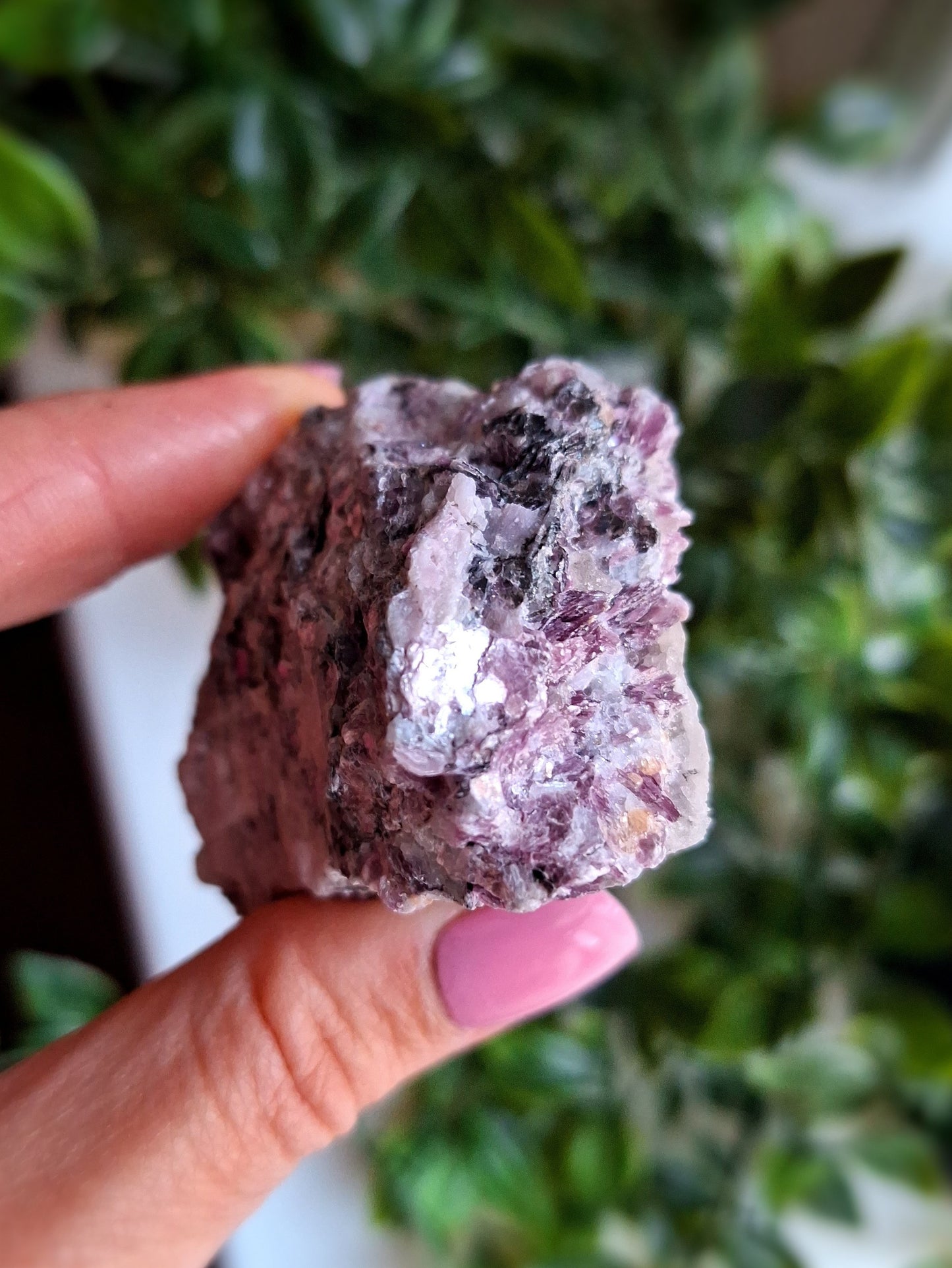 Raw Purple Mica Lepidolite