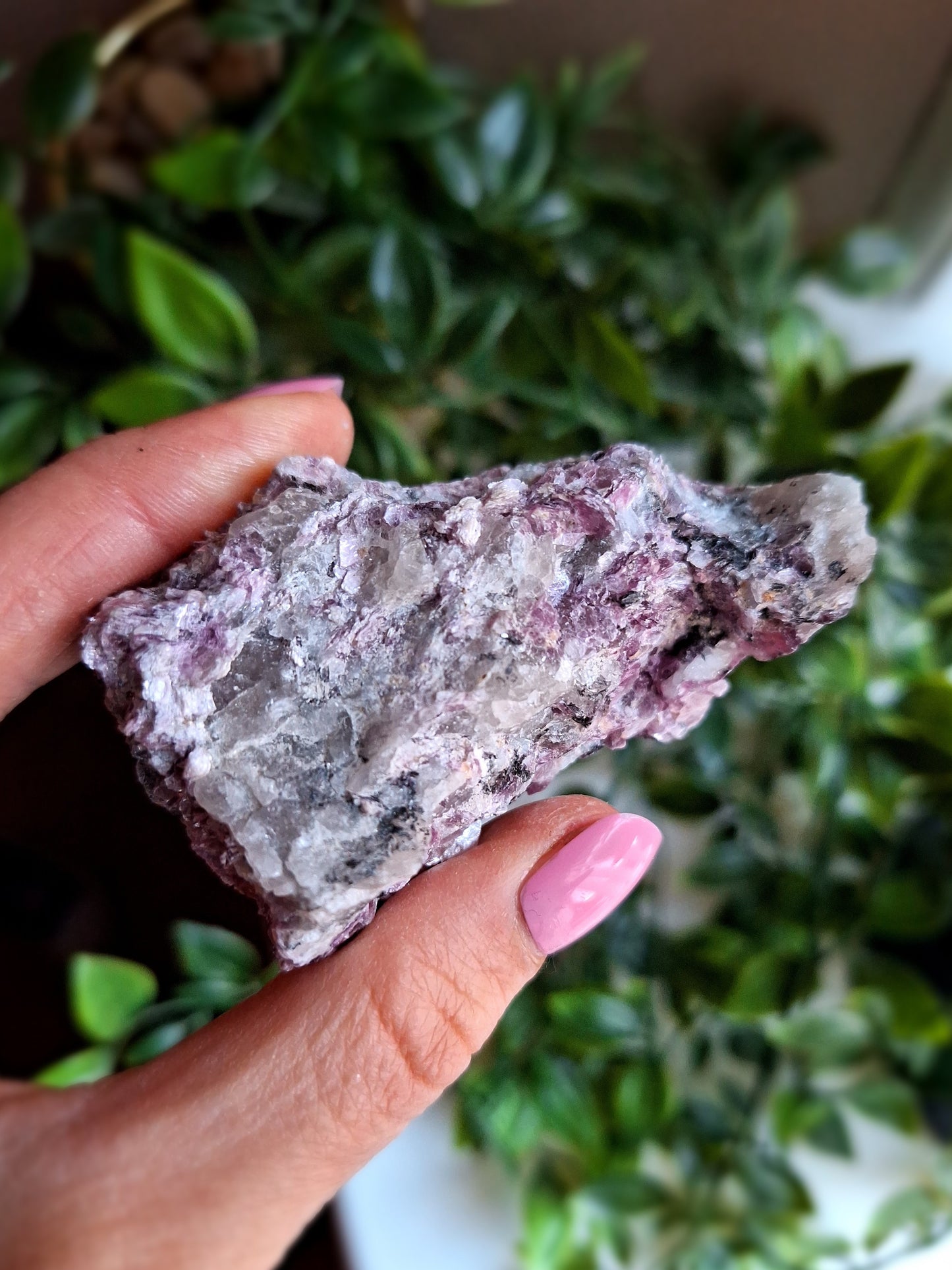 Raw Purple Mica Lepidolite