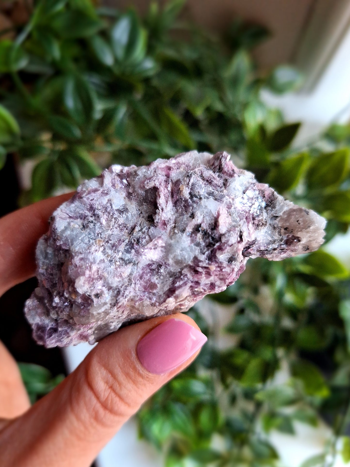 Raw Purple Mica Lepidolite