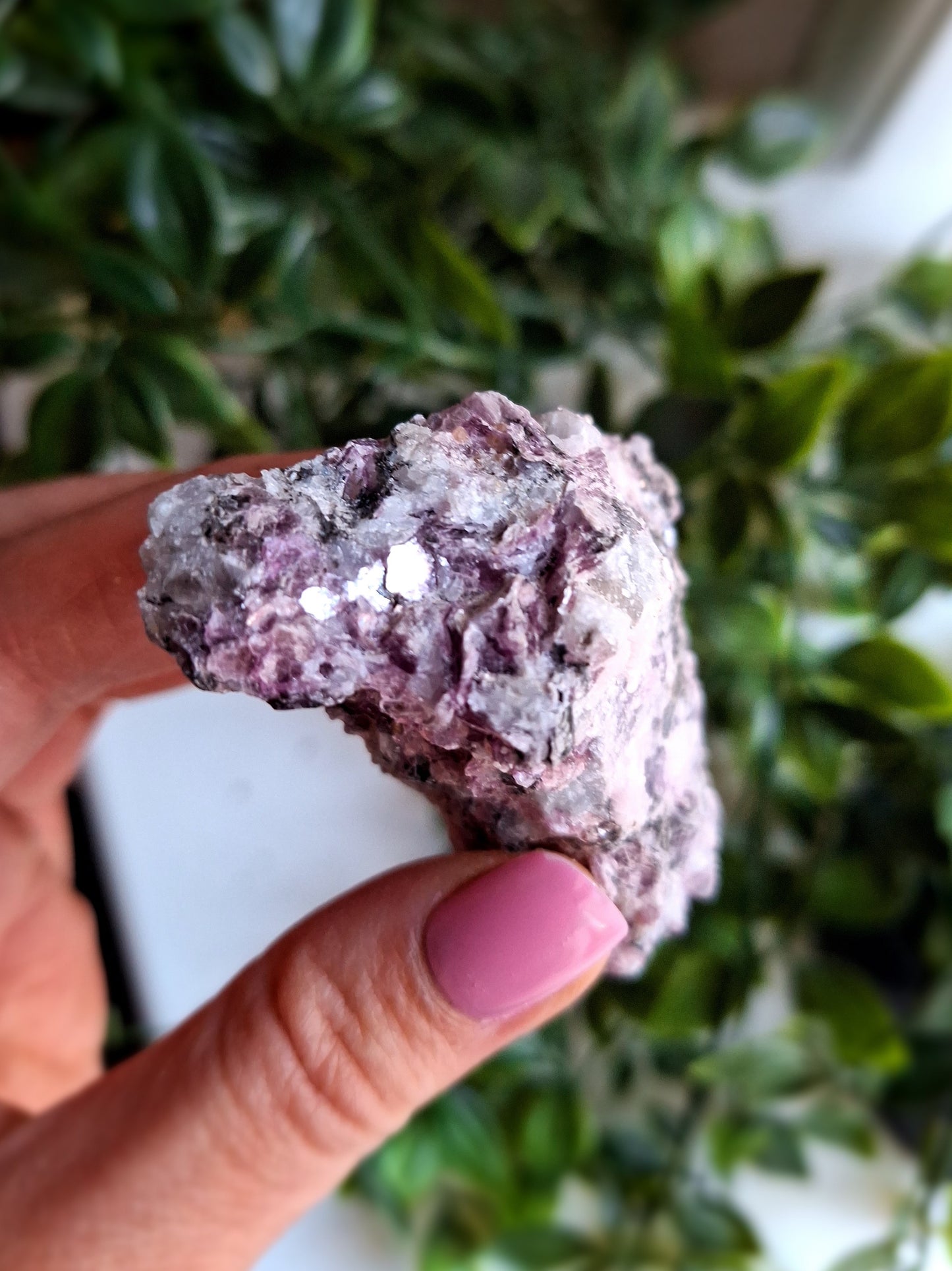 Raw Purple Mica Lepidolite