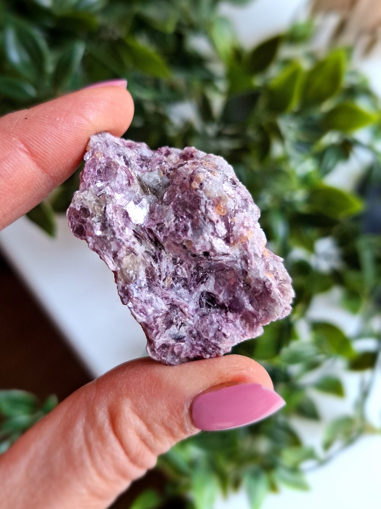 Raw Purple Mica Lepidolite