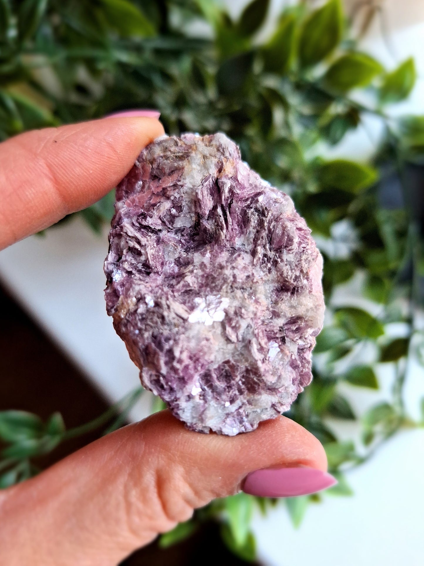 Raw Purple Mica Lepidolite