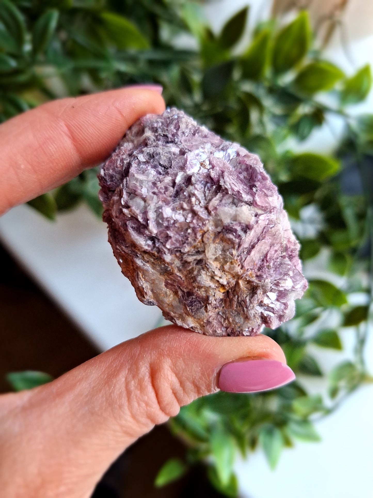 Raw Purple Mica Lepidolite