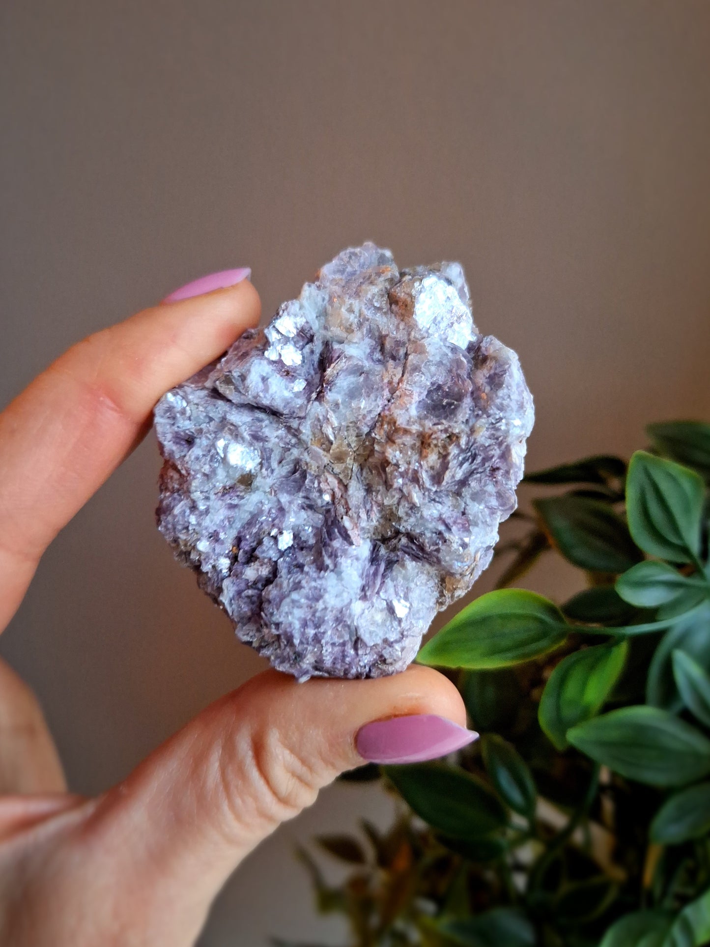 Raw Purple Mica Lepidolite