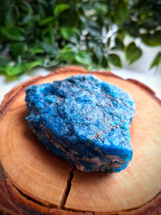 Raw Blue Apatite