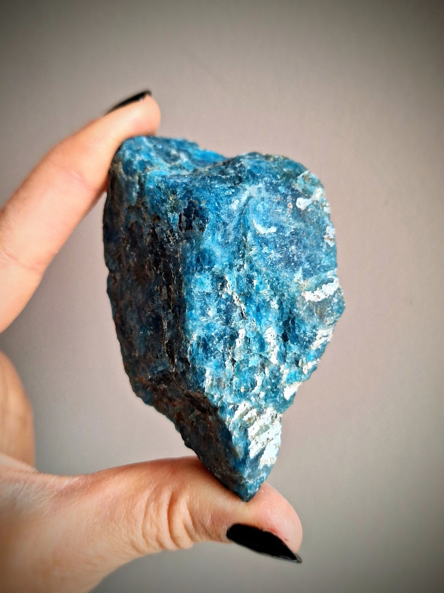 Raw Blue Apatite