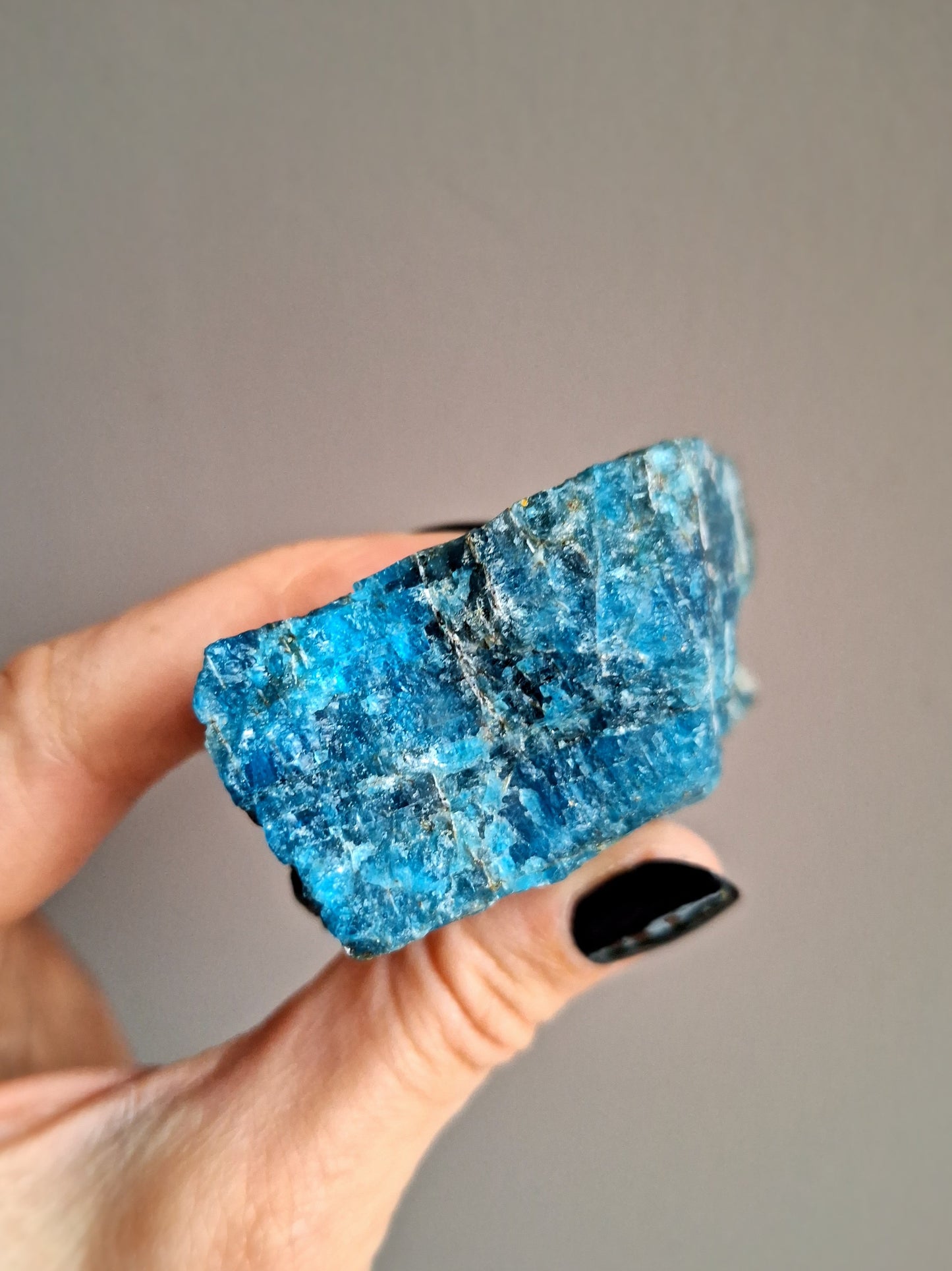 Raw Blue Apatite