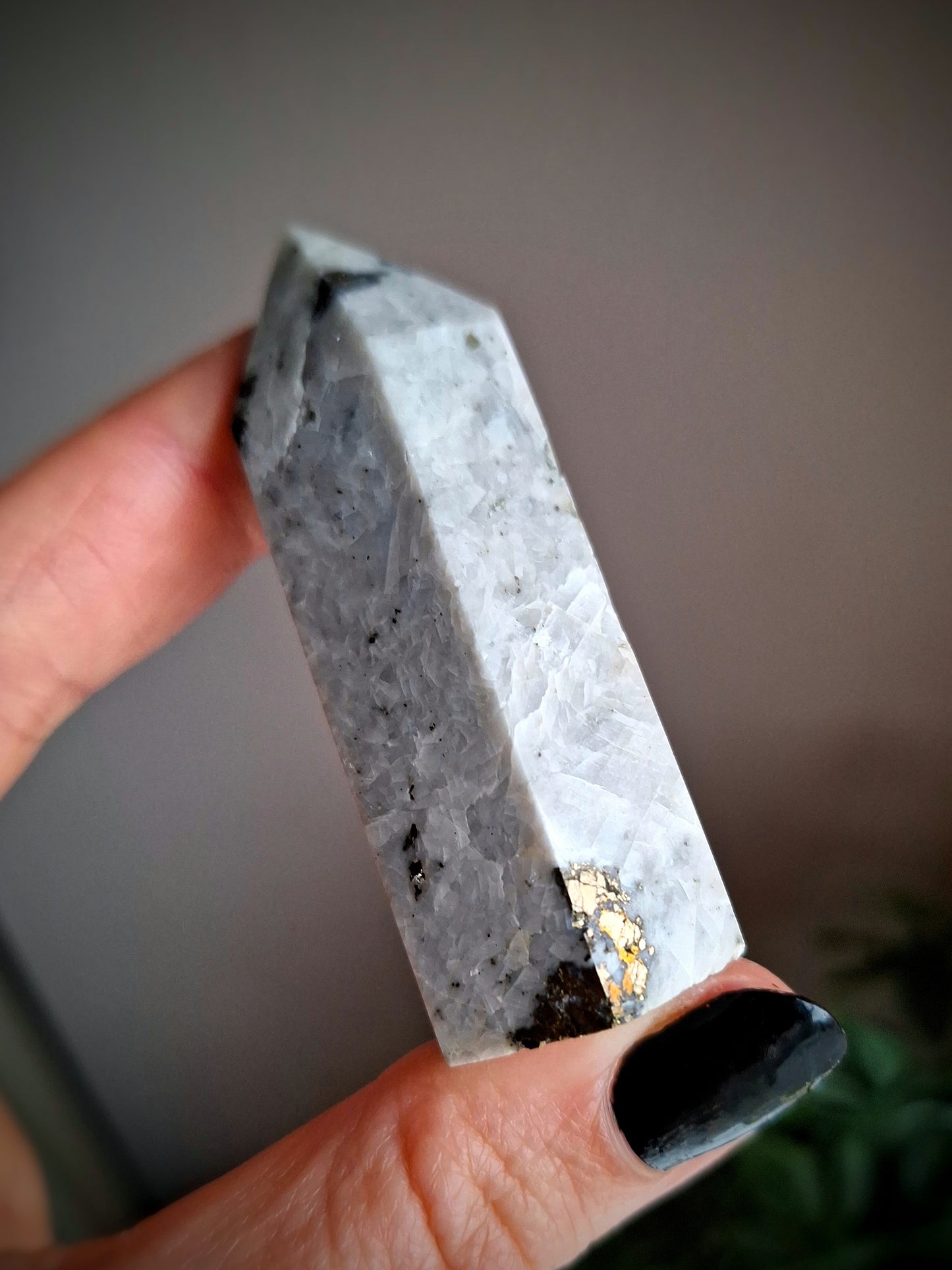 Pyrite in Quartz Tower