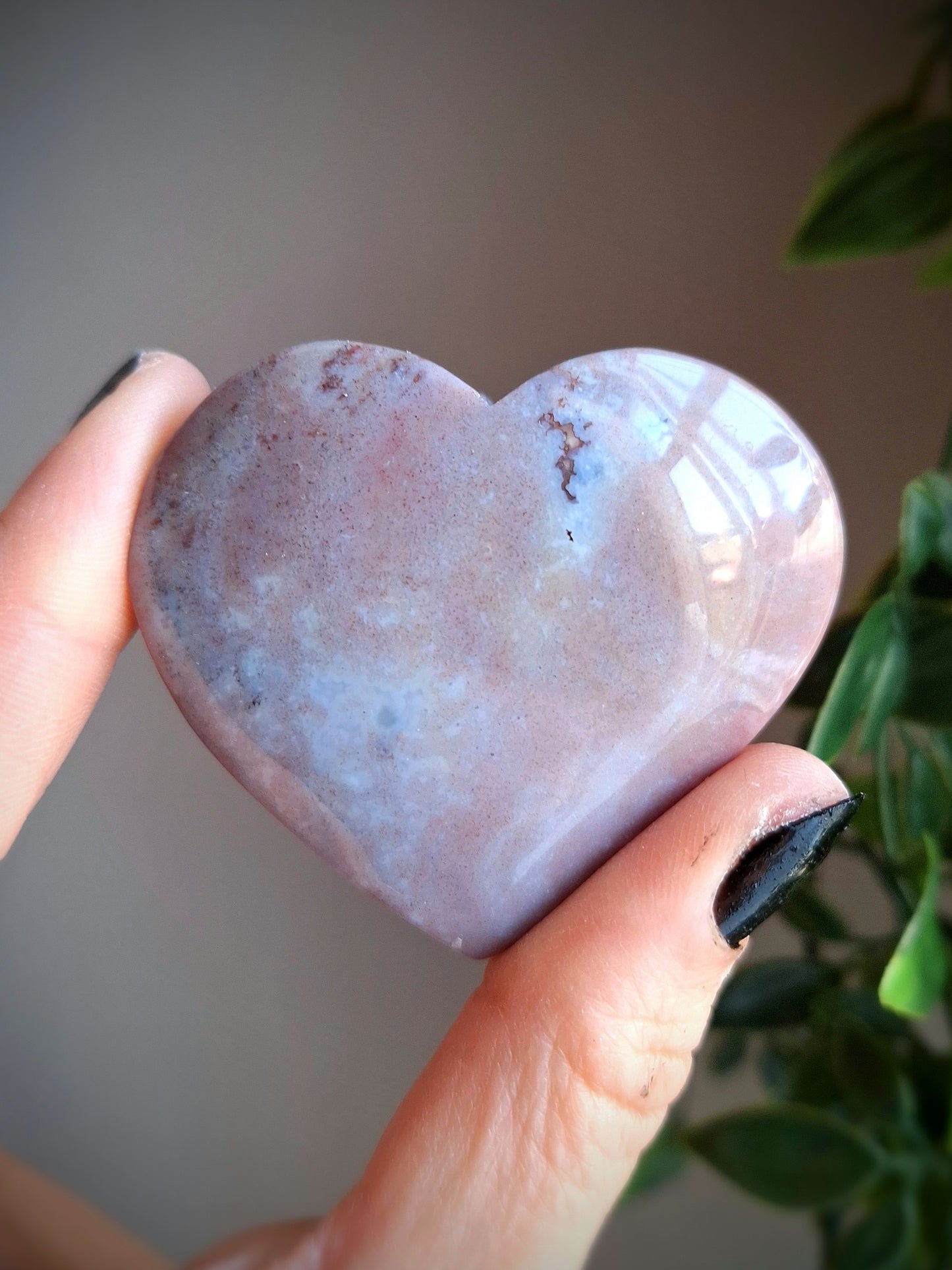 Ocean Jasper Heart