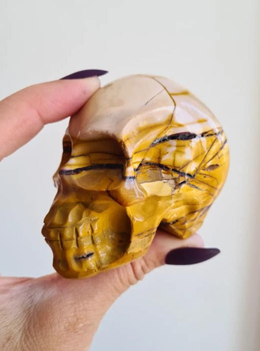 Mookaite Jasper Skull