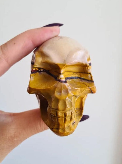 Mookaite Jasper Skull